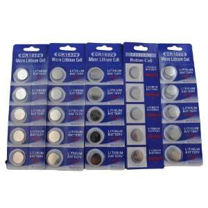   25) CR1632 Button Cell Lithium Watch Batteries Battery Electronics