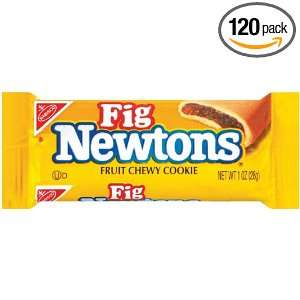 Nabisco Fig Newton Fruit Chewy Cookies, 1 Ounce Packages (Pack of 120 