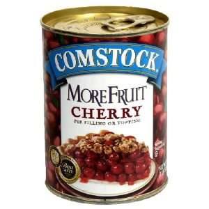 Comstock Pie Filling, More Fruit, Cherry, 21 oz (Pack of 9)  