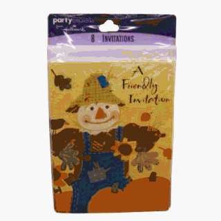 Party Express Hallmark Scarecrow Invitations Case Pack 72 373632