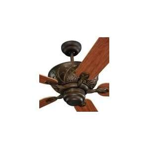   Carlo Fan Company 5BY52RB 52 Bayshore Ceiling Fan in Roman Bronze