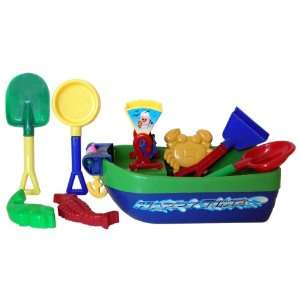  Boat Sand Toy Set (9 Pcs. Set): Sports & Outdoors