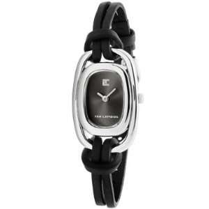  Womens Charcoal Dial Black Leather: Computers 