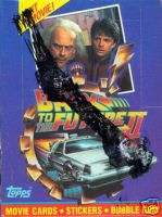 BACK TO THE FUTURE 2 1989 TOPPS TRADING CARD BOX  