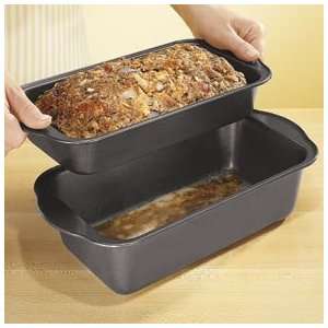  2 Pc. Lowfat Nonstick Meatloaf Pan