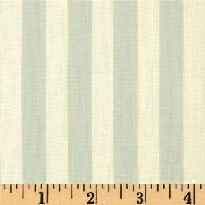  44 Wide Elegance II Stripe Grey/Cream Fabric By The Yard 