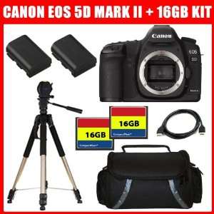 Canon EOS 5D Mark II 21.1MP Full Frame CMOS Digital SLR Camera (Body 