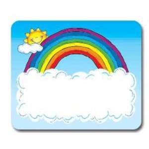    16 Pack CARSON DELLOSA NAME TAGS SUN N RAINBOW 