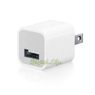 6FT USB Wall Charger +Cable For Touch iPhone 3G 3GS 4G+Earphone 