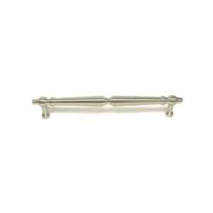  Symmetric oversized 18 centers door pull in brushed satin 
