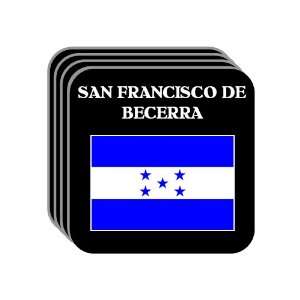 Honduras   SAN FRANCISCO DE BECERRA Set of 4 Mini Mousepad Coasters