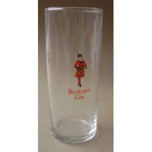  Beefeater Gin Glass Drinking Cup   5 1/2 inches x 2 1/4 