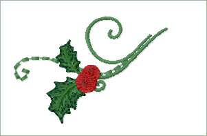 Mistletoe Carnival Machine Embroidery designs 5x7 hoop  