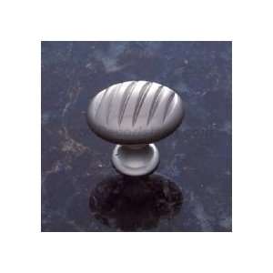   Hardware 37740 1 1/4 Football Knob W/ Fluted Top