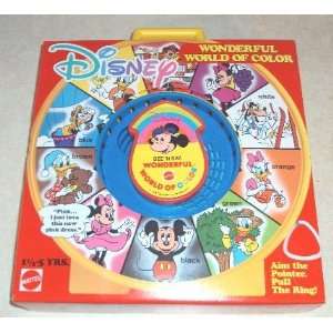   Disney Wonderful World of Color See N Say Talking Toy Toys & Games