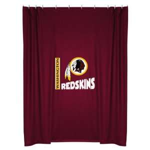  Best Quality Locker Room Shower Curtain   Washington Redskins NFL 