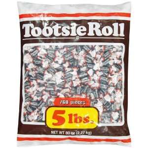 Tootsie Roll Midgees Halloween Candy 5 Pound Value Bag 760 Pieces
