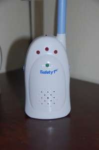 SAFETY FIRST BABY MONITOR 2 RECEIVERS AC/DC ADAPTERS INCLUDED SAFETY 