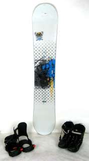   Snowboard, 165cm, with Boots and Bindings,White, Retail: $299.99