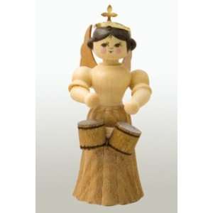  German Angel Bongo in Natural Finish 2 Inch