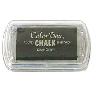  ColorBox Fluid Chalk Ink Pad Mini Sz Deep Green Arts 