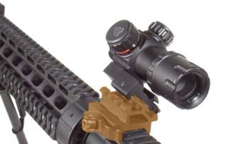 UTG Angle Mount 3 Slot BLACK Tactical Gun Picatinny Rifle Scope 