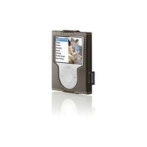 New Belkin Leather Sleeve For Ipod Nano 3g Chocolate Fashion Inspired 