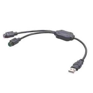  BELKIN COMPONENTS USB to PS/2 Adapter Cable USB A SOK 