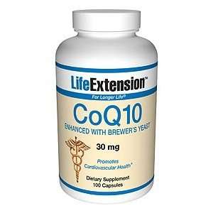  CoQ10 Enhanced with Brewers Yeast 30 mg 100 Caps Health 
