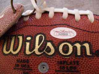 SIMPSON Signed Wilson Official Game Football JSA  