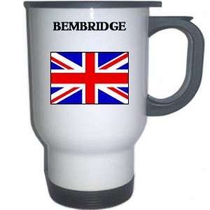  UK/England   BEMBRIDGE White Stainless Steel Mug 