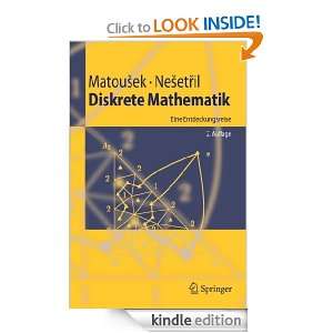Diskrete Mathematik: Eine Entdeckungsreise (Springer Lehrbuch) (German 