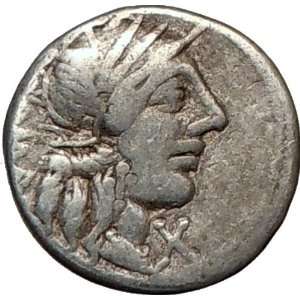 Roman Republic M. Fannius C.f. Ancient ROMA VICTORY CHARIOT Silver 
