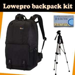  LowePro Fastpack 350 (Black) plus a 57 inch TR 60N Camera 