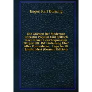   ber Alles Vormoderne. . Lage Im 18. Jahrhundert (German Edition