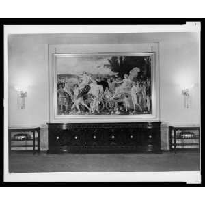  Reichs Chancellery,Berlin,Germany,Credenza,painting: Home 