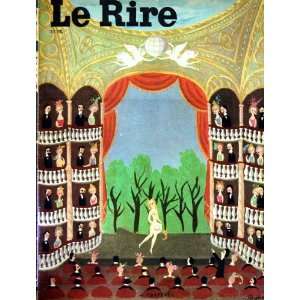  LE RIRE (THE LAUGH) FRENCH HUMOR MAGAZINE THEATRE LADY 