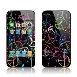   iPhone 4/4S  Peace   Protection Kit Skin, Screen Protector, & Bumper