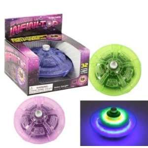   Infinite Spinning Top Light Up UFO Infini Top (Assorted) Toys & Games