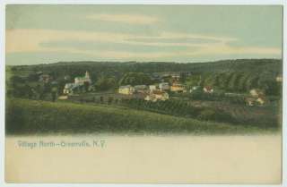 VILLAGE NORTH GREENVILLE NY NEW YORK POSTCARD c 1910  
