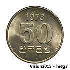 SOUTH KOREA Lot 3 Coins 10 50 FAO 100 Won 1970 1978  