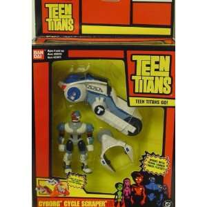 Teen Titans Cyborg Cycle Scraper Vehicle Toys & Games