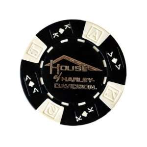 House of Harley Davidson® Milwaukee Poker Chip. For Your Collection 