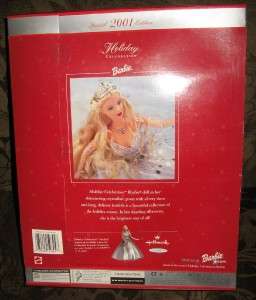  in box is a 2001 Holiday Celebration Barbie Special Edition. Barbie 