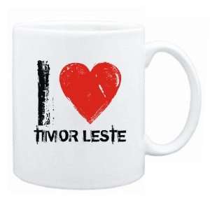  New  I Love Timor Leste  Mug Country