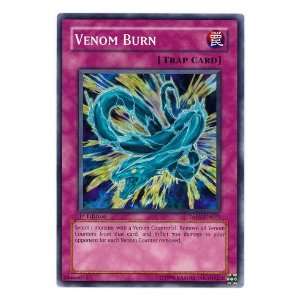  Venom Burn Yugioh TAEV EN071 Common Toys & Games