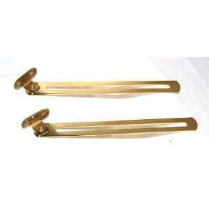  Brass 7 Toy Box & Chest Lid Support Pair: Home 