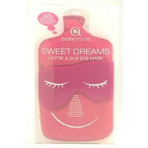   Aroma Home Sweet Dreams Pink Rose Eye Mask & Hottie 
