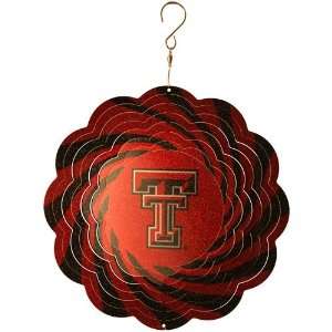   : NCAA Texas Tech Red Raiders 10 Geo Wind Spinner: Office Products