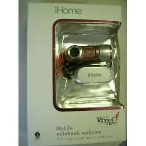  iHome MyLife Notebook Webcam (Pink) IH W312NP Everything 